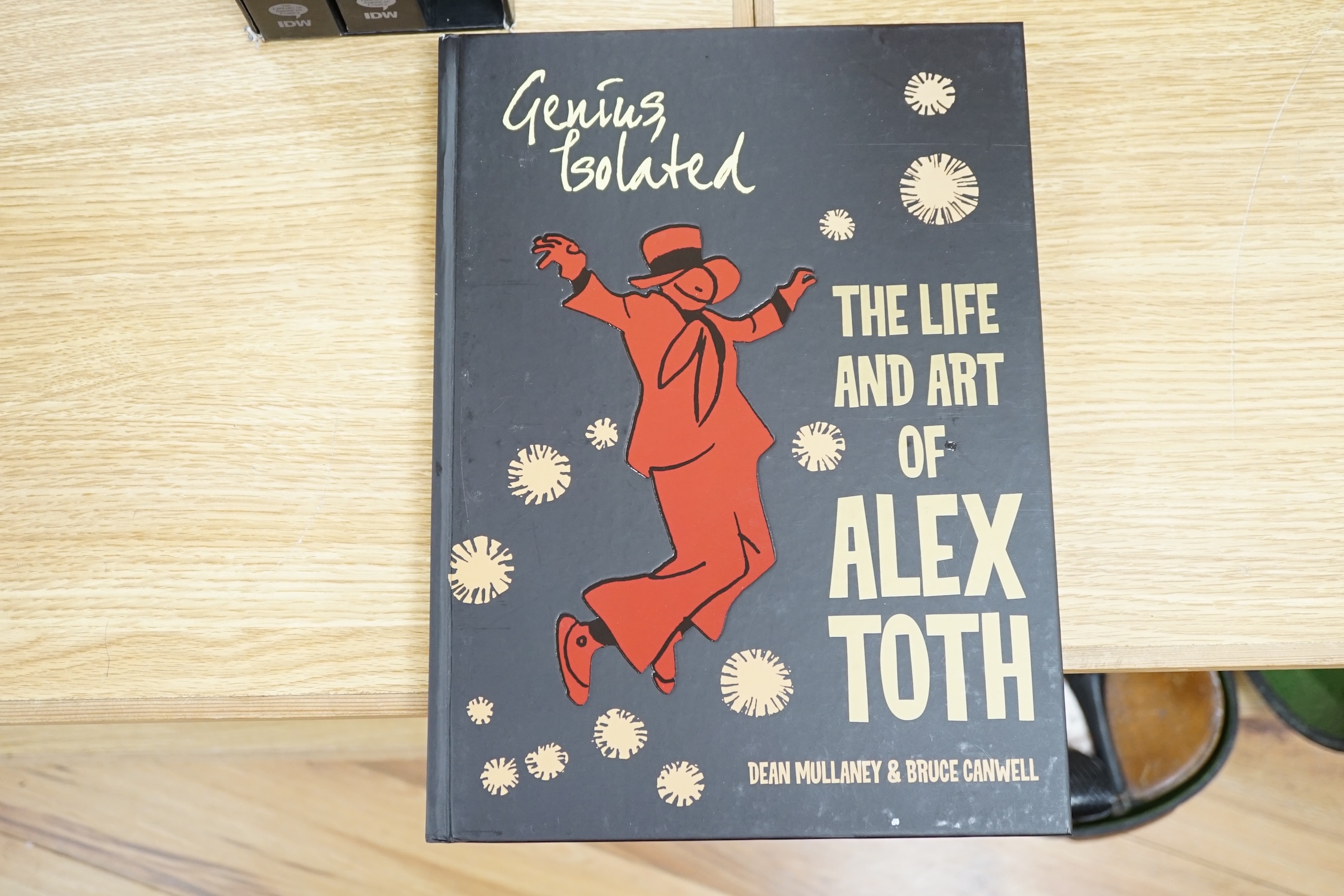 Books: Mullaney, D and Canwell, B, Genius, isolated the life and art of Alex (3)